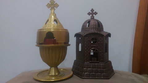 Vigil Oil "Church" Lamp (Kandyli)